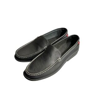 FootJoy‎ Mens Black Leather Driving Moccasin Loafers Golf Shoes Size 8.5M
